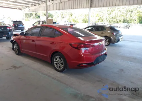 2019 Hyundai Elantra Sel from USA, damaged, VIN 5NPD84LF8KH465715